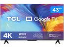 Tela Display 43” 4K Led Tcl 43P635 Va